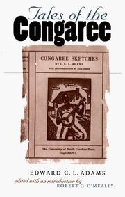 Cover of: Tales of the Congaree by Edward C. L. Adams