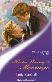 Cover of: Hester Waring's Marriage