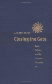 Cover of: Closing the gate by Andrew Gyory