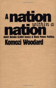 Cover of: A nation within a nation | K. Komozi Woodard