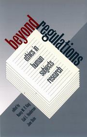 Cover of: Beyond Regulations by Nancy M. P. King, Gail Henderson, Jane Stein