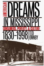 Cover of American dreams in Mississippi