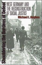 Cover of: Shouldering the burdens of defeat by Michael L. Hughes