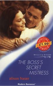 The Boss's Secret Mistress by Alison Fraser