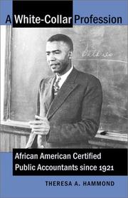 Cover of: A White-Collar Profession: African American Certified Public Accountants since 1921