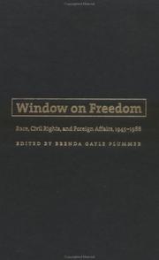 Cover of: Window on Freedom by Brenda Gayle Plummer