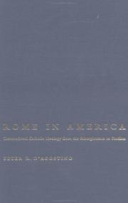 Cover of: Rome in America: Transnational Catholic Ideology from the Risorgimento to Fascism
