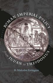 Cover of: Roman Imperial Policy from Julian to Theodosius (Studies in the History of Greece and Rome)