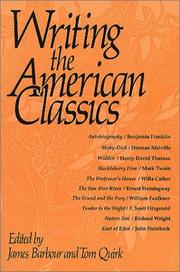 Cover of: Writing the American classics