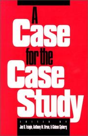 Cover of: A Case for the case study