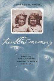 Cover of: Troubled Memory by Lawrence N. Powell
