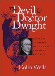 Cover of: The Devil and Doctor Dwight by Colin Wells