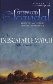 Cover of: An Inescapable Match (Steepwood Scandal) by Sylvia Andrew