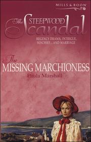 The Missing Marchioness by Paula Marshall