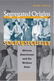 The segregated origins of social security by Mary Poole