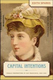 Cover of: Capital Intentions by Edith Sparks, Edith Sparks