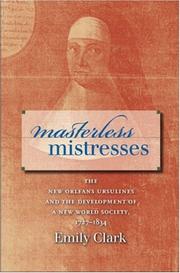 Cover of: Masterless Mistresses by Emily Clark