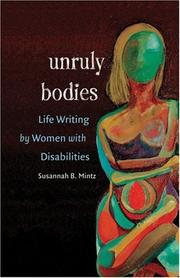 Cover of: Unruly Bodies | Susannah B. Mintz