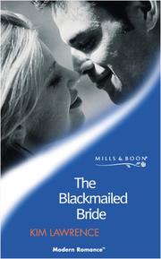 Cover of: The Blackmailed Bride