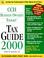 Cover of: Tax Guide 2000