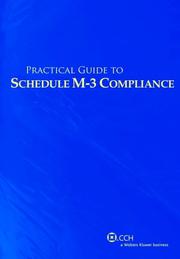 Cover of: Practical Guide to Schedule M-3 Compliance (Practical Guide)