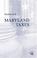 Cover of: Guidebook to Maryland Taxes (2008) (Cch State Guidebooks)