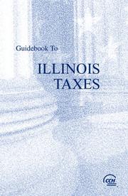 Cover of: Guidebook to Illinois Taxes (2008) (Cch State Guidebooks)