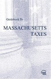 Cover of: Guidebook to Massachusetts Taxes (2008) (Cch State Guidebooks)