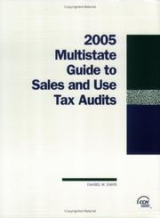Cover of: Multistate Guide to Sales and Use Tax Audits (2005)