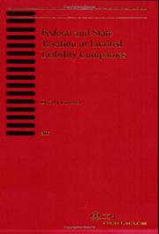 Cover of: Federal and State Taxation of Limited Liability Companies (2006)