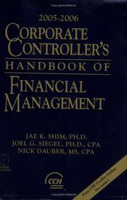 Cover of: Corporate Controller