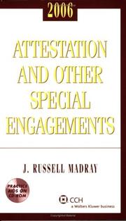 Cover of: Attestation and Other Special Engagements, 2006