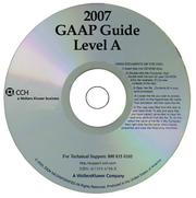 Cover of: GAAP Guide Level A (Standalone CD) (Miller) by Joseph V. Carcello
