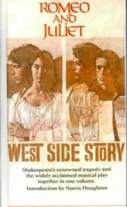Cover of: Romeo and Juliet/West Side Story by William Shakespeare, Arthur Laurents