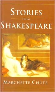 Cover of: Stories from Shakespeare by Marchette Gaylord Chute