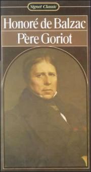 Cover of: Pere Goriot by Honoré de Balzac
