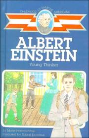 Cover of: Albert Einstein: Young Thinker (Childhood of Famous Americans (Sagebrush))