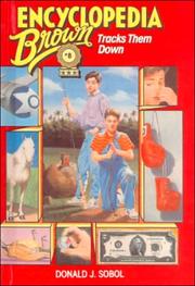 Cover of: Encyclopedia Brown Tracks Them Down (Encyclopedia Brown) by Donald J. Sobol