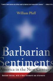 Cover of: Barbarian sentiments: America in the new century