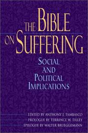Cover of: The Bible on Suffering: Social and Political Implications