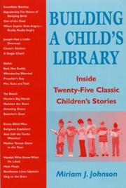 Cover of: Building a Child's Library by Miriam J. Johnson