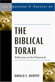 Cover of: 101 Questions & Answers on the Biblical Torah: Reflections on the Pentateuch