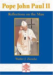 Cover of: Pope John Paul II: reflections on the man