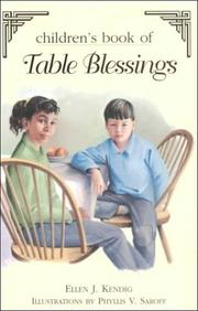 Children's Book of Table Blessings by Ellen J. Kendig