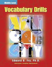 Cover of: Vocabulary Drills: Middle