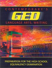 Cover of: Ged Language Arts Writing (Contemporary's GED Satellite Series) by Ellen Carley Frechette