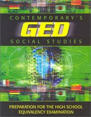 Cover of: Contemporary's Ged: Social Studies (Contemporary's GED Satellite Series)