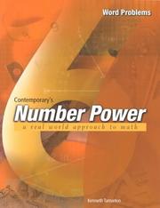 Cover of: Contemporary's number power: word problems a real world approach to math