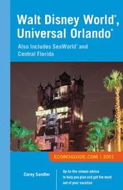 Cover of: Econoguide(R) 2001 Walt Disney World(R), Universal Orlando(R) by Corey Sandler