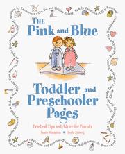 Cover of: The Pink and Blue Toddler and Preschooler Pages by Laurie Waldstein, Leslie Zinberg